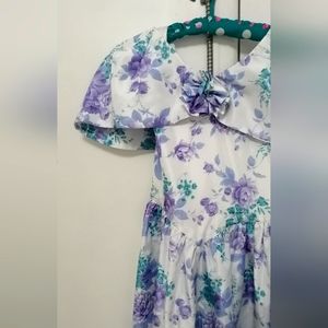 Laura ashley style vintage dress